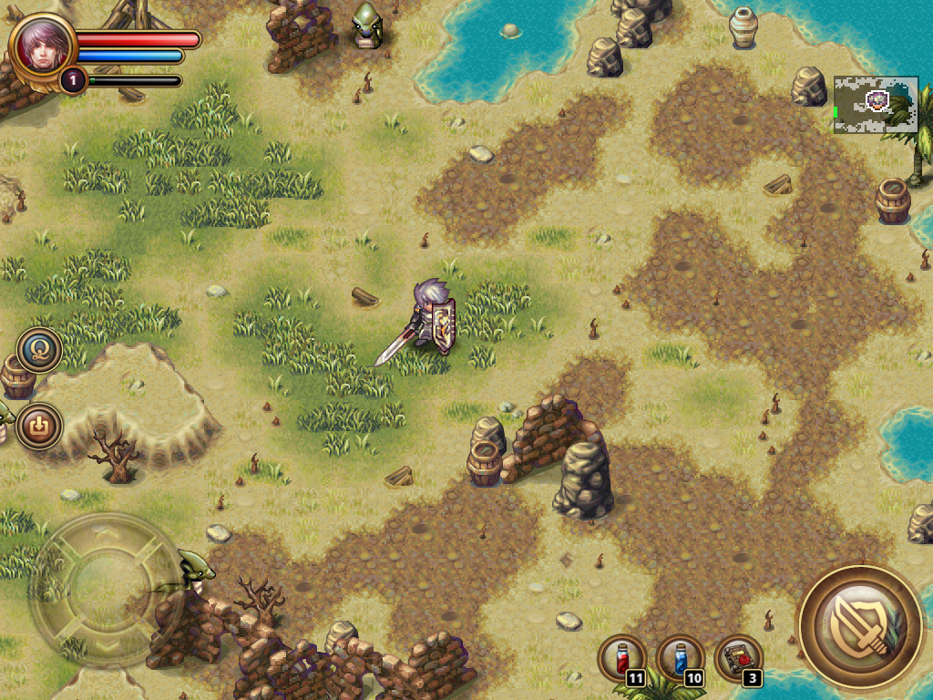 아이패드로 할만한 RPG없을까!? : 프리뷰/리뷰 - 헝그리앱